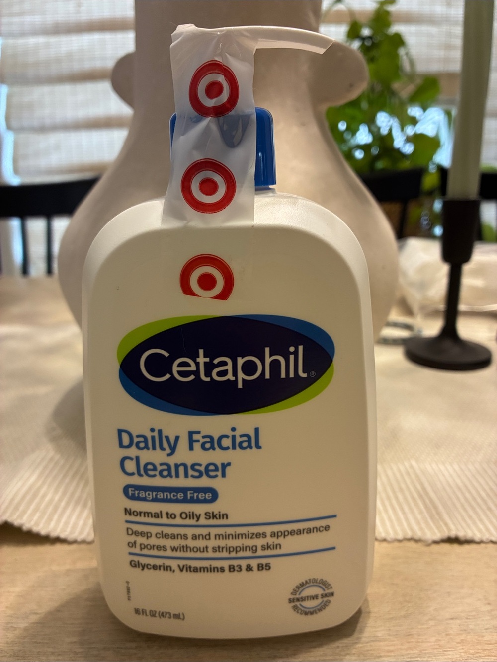 Cetaphil Daily Facial Cleanser – Fragrance Free 16 fl oz